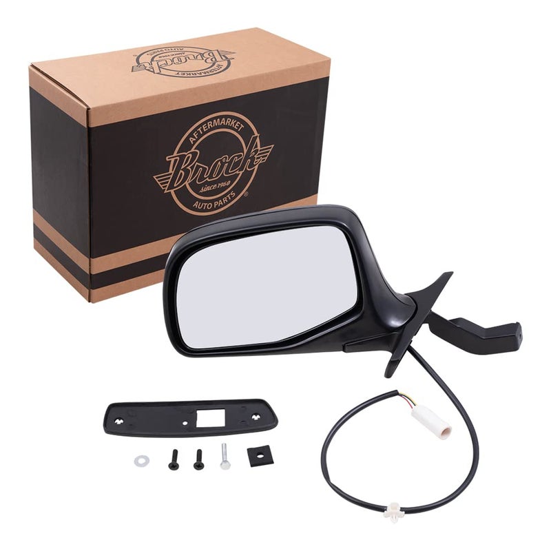 Brock Power Mirror for 1992-1996 Bronco Paddle Type for 1992-1996 F-150 for 1992-1997 F-250 for 1992-1997 F-350 F7TZ17682BAA Left FO1321124 - Image 1